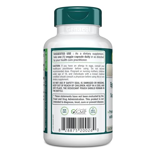 Genacol Ovoflex – Natural Eggshell Membrane Supplement, Support Healthy Joints & Flexibility, Vegetarian Solution for Joint Care, Results in 7 Days, Value Pack, 60 Capsules (60-Day Supply) Genacol buy supplements canada