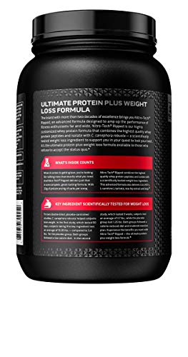 Protein Powder for Weight Loss - MuscleTech Nitro-Tech Ripped - Whey Protein Powder MuscleTech buy supplements canada