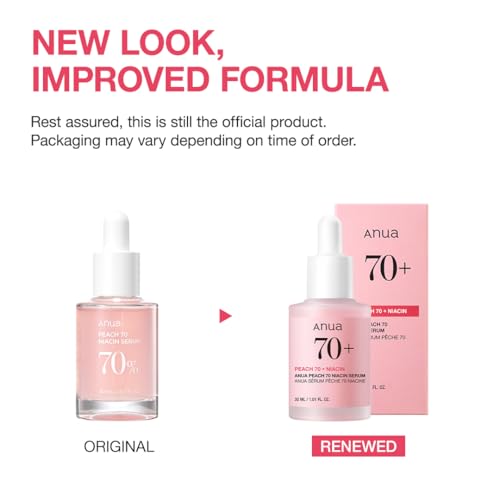 Anua Peach 70 Niacinamide Serum, Daily Glow Serum For Face, Skin Tone & Dullness Care with Vitamin B12, Lightweight ANUA buy supplements canada