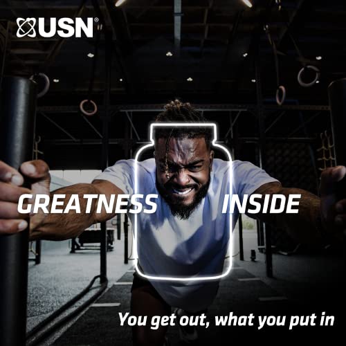 USN Whey+ Strawberry Protein Powder 2kg - Muscle Building & Recovery Protein Shakes USN buy supplements canada