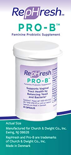 NEW RepHresh Pro-B Feminine Probiotic Supplement Non- Dairy Formula/Vegetarian Capsule, 28ct Rephresh buy supplements canada