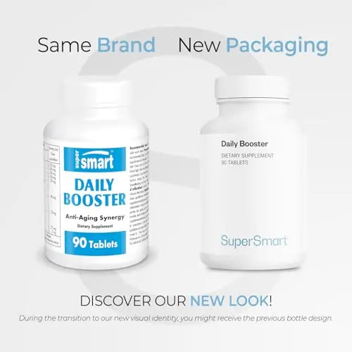 Supersmart Daily Booster (Advanced Formula) - with PQQ, OPCs, Quercetin, Acetyl L-Carnitine, R-Lipoic Acid - Boost for Multivitamin Supplement Supersmart buy supplements canada