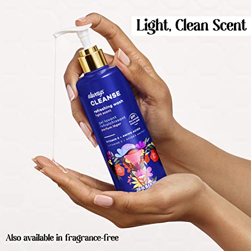 Always Cleanse Feminine Intimate Wash For Women, Ph Balanced For Skin, Lightly Scented Always buy supplements canada