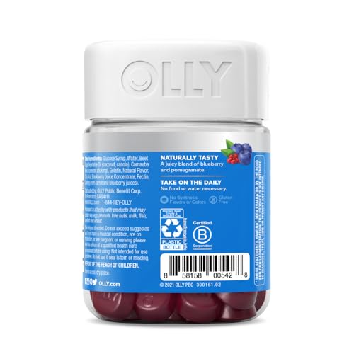 OLLY Glowing Skin Gummy, 25 Day Supply (50 Count), Plump Berry, Hyaluro OLLY buy supplements canada