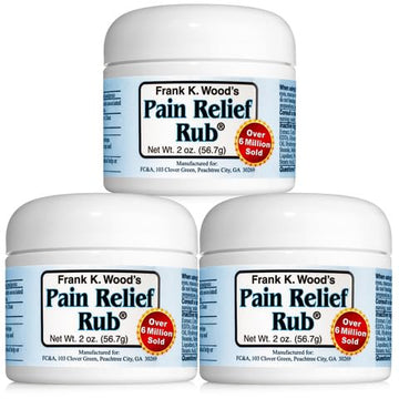 FRANK K. WOOD'S PAIN RELIEF RUB-2 oz (3 Jars) FRANK K. WOOD'S PAIN RELIEF RUB buy supplements canada
