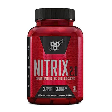 BSN NITRIX 2.0 - Nitric Oxide Precursors, 3g Creatine, 3g L Citrulline - Supports Workout BSN buy supplements canada
