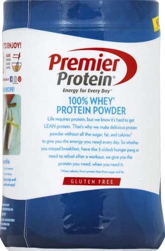 Premier Protein Powder, Vanilla Milkshake, 30g Protein, 1g Sugar, 100% Whey Protein Premier Protein buy supplements canada