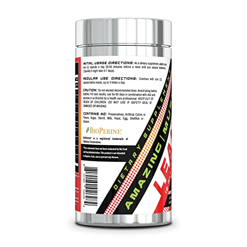 Amazing Muscle Lean 10 Burner - 90 Capsules - 30 Servings - Helps to Preserve Muscle Amazing Nutrition buy supplements canada