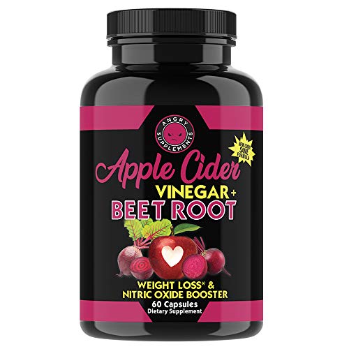 Angry Supplements Apple Cider Vinegar + Beet Root Capsules, Detox Pills, Nitric Oxide Angry Supplements buy supplements canada