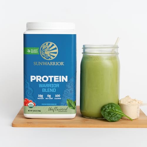 Vegan Organic Protein Powder Plant-based | BCAA Amino Acids Hemp Seed Soy Free Sunwarrior buy supplements canada