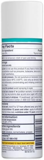 Monistat Instant Itch Relief Spray for Women, Maximum Strength Feminine Itch Care, 2 oz (Pack of 2) Monistat buy supplements canada