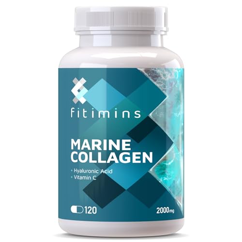 Fitimins Marine Collagen Capsules, 2000mg with Hyaluronic Acid & Vitamin C Fitimins buy supplements canada