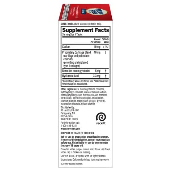 Move-Free Ultra Triple Action Joint Supplement 75 Tablets Aus Healthcare buy supplements canada