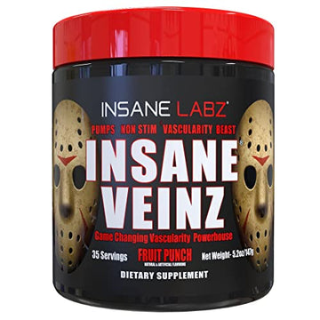 Insane Labz Insane Veinz Non Stimulant NO Enhancing Powder, Nitric Oxide Booster Insane Labz buy supplements canada