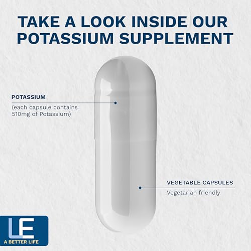 Life Enhancement High Potency 1020 mg Potassium Supplement for Muscle, Brain & Bone Health - No Additives High Absorption Elemental Potassium Supplement Life Enhancement buy supplements canada