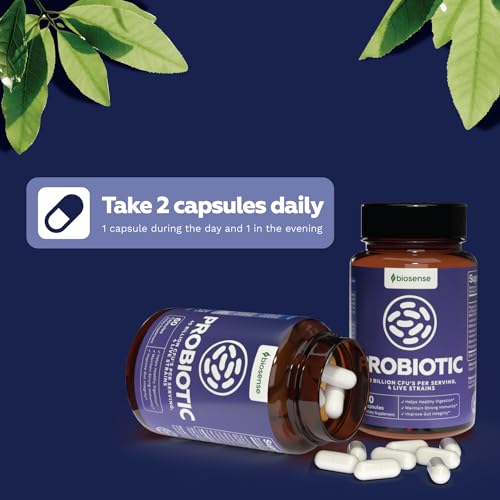 Colon Health Probiotic and Prebiotic Capsules - Gut Health Prebiotics and Probiotics Bio Sense buy supplements canada