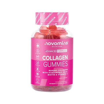 Novomins Collagen Gummies - Marine Collagen Gummies - Superior Type 1 Hydrolysed Collagen novomins buy supplements canada