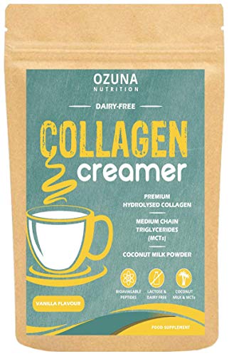 Collagen Coffee Creamer | Keto & Paleo | Premium Hydrolysed Collagen Peptides & Coconut MCT OZUNA NUTRITION buy supplements canada