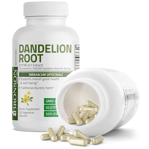 Bronson Dandelion Root High Potency Supplement, Supports Overall Good Health & Well Bronson buy supplements canada