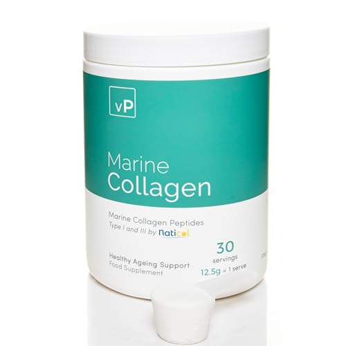 Marine Collagen 375g - 12.5g x 30 Servings - Naticol® Type 1 and 3 - Vitality Pro Hydrolysed Collagen vP Vitality Pro buy supplements canada