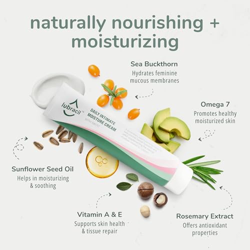 Lubracil - Topical Vulva Cream - Daily Care Moisturizer Helping with Vaginal Dryness, Burning, Lubracil buy supplements canada