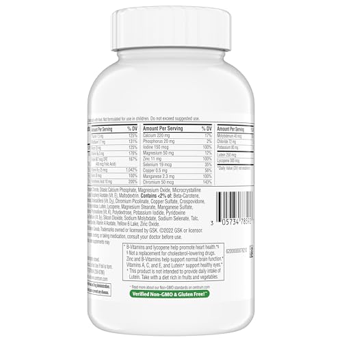 Centrum Minis Silver Multivitamin for Adults 50 Plus, Multimineral Supplement, Vitamin D3, B-Vitamins, Gluten Free, Non-GMO Ingredients Centrum buy supplements canada