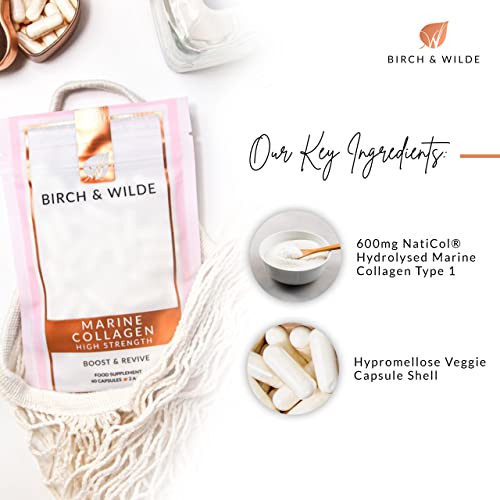Birch & Wilde Marine Collagen Peptides for Beautiful Skin & Hair and Stronger Bones & Joints BIRCH & WILDE buy supplements canada
