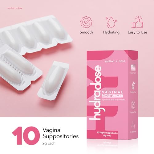 Mother's Dose Hyaluronic Acid Suppository HydraDose- Hormone Free Moisturizer MOTHER·S DOSE buy supplements canada