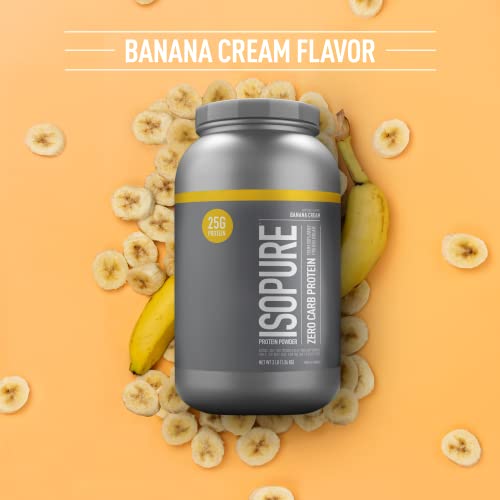 Isopure Protein Powder, Zero Carb Whey Isolate with Vitamin C & Zinc for Immune Support Isopure buy supplements canada