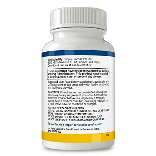 Simple Promise - Consti-Slim - Natural Digestion and Weight Support Simple Promise buy supplements canada