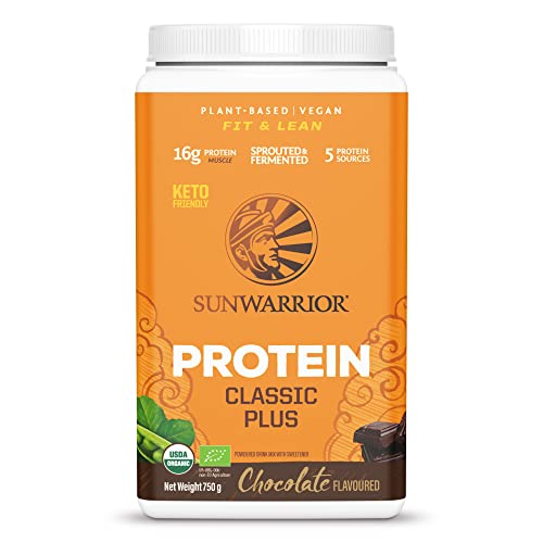 Sunwarrior Classic Plus (750g) Chocolate, 1 Units Sunwarrior buy supplements canada