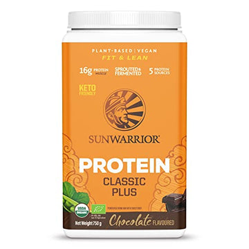 Sunwarrior Classic Plus (750g) Chocolate, 1 Units Sunwarrior buy supplements canada
