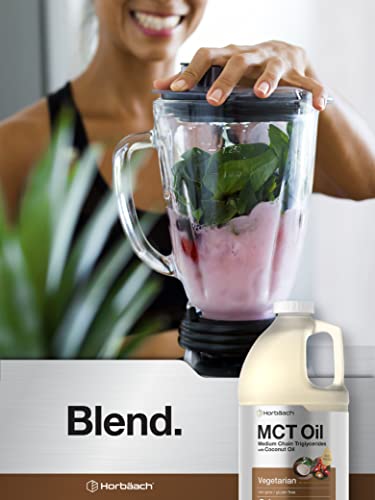 MCT Oil 64 oz | 100% Pure | Blends with Coffee, Tea, Juice and Liquids | Value Size Unflavo Horbäach buy supplements canada