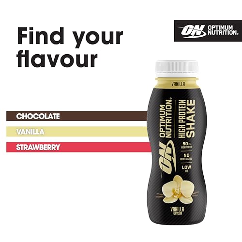 Optimum Nutrition High Protein Shake Bottles, Ready To Drink Healthy Snacks, No added Optimum Nutrition buy supplements canada