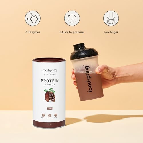 foodspring x Davina McCall – Focus Protein Powder Shake for Your Daily Protein, Vitamin & Mineral Needs foodspring buy supplements canada