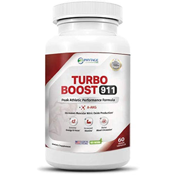 Phytage Labs Turbo Boost 911 Nitric Oxide Booster, Circulation, Energy Boost, Mental Focus Phytage Labs buy supplements canada