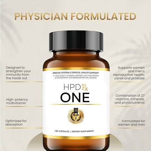 HPD Rx ONE Immunity Boost Multivitamin HPV Supplements for Women and Men HPD Rx buy supplements canada