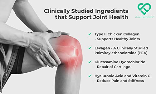 Love Life Supplements Joint Support with Levagen® (Palmitoylethanolamide) + UC-II® LOVE LIFE SUPPLEMENTS buy supplements canada