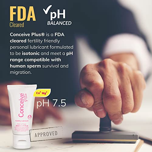 Conceive Plus Fertility-Friendly Personal Lubricant, TTC Safe, - 1 Ounce Conceive Plus buy supplements canada