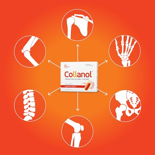 Collanol - Innovation in The Care of Healthy Joints - Liquid Formula in a Double Capsule 3D Collagen Collanol buy supplements canada