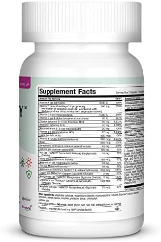 Womens Multivitamin 50 Plus – Daily Multivitamin for Women Over 50 with Vitamin B12, A, D, C, Zinc, Magnesium & More – Energy, Immune & Heart Support Womens Multi Vitamins - Non-GMO – 60 Capsules Maxi Health buy supplements canada