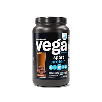 Vega Premium Sport Protein Chocolate Protein Powder, Vegan, Non GMO, Gluten Free Vega buy supplements canada