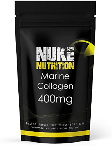 Nuke Nutrition Marine Collagen Capsules - 400mg - 60 Capsules - High Strength Collagen Nuke Nutrition buy supplements canada