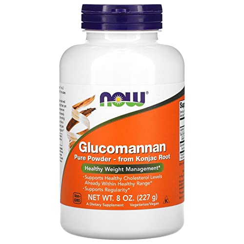 NOW Supplements, Glucomannan (Amorphophallus konjac) Pure Powder, Supports Regularity NOW buy supplements canada