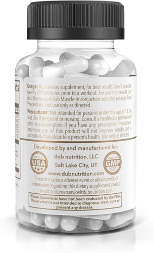 Dub Nutrition Youth - Formula with Acai, Resveratrol, Curcumin, Vitamins A, C, D, E, B12, and CoQ10 - Supports Immunity and Mobility - 90 Capsules Dub Nutrition buy supplements canada