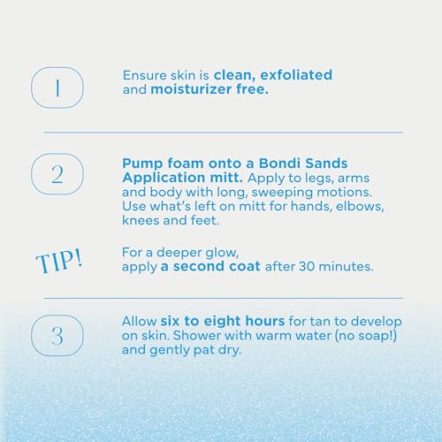 Bondi Sands Dark Self Tanning Foam | Lightweight, Self-Tanner Foam Enriched with Aloe Vera and Coconut Bondi Sands buy supplements canada