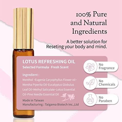 Don Du Ciel Organic and Kid-Friendly Lotus Essential Oil Blend Roll On for Stress Relief and Itch Relief Don Du Ciel buy supplements canada