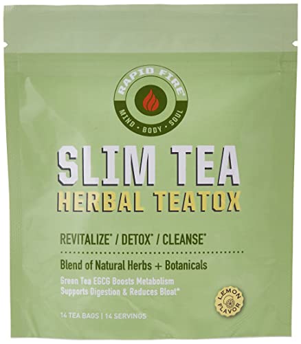 Rapid Fire Slim Tea 14 Day Herbal Teatox, Blend of Natural Herbs and Botanicals, Supports Healthy SNS buy supplements canada