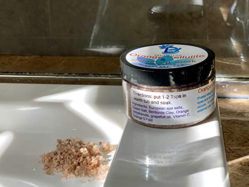 Cellulite and Slimming Salt Bath Soak With Orange Polyphenols,4oz Jar, Diva Stuff Diva Stuff buy supplements canada
