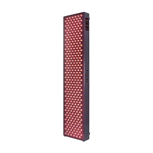 Hooga Red Light Therapy, Red Near Infrared LED Panel, 300 Quad Chip Flicker Free LEDs, Ultra Series hooga buy supplements canada